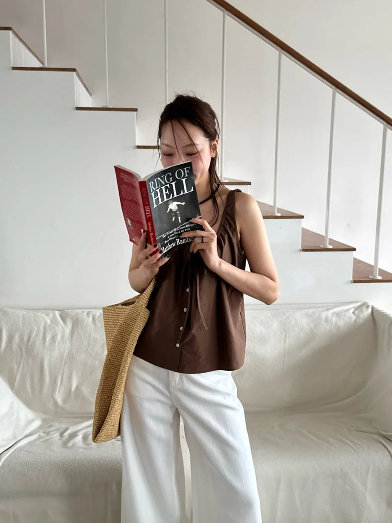 Le Etoile - Korean Women Fashion - #womensfashion - Sleeveless Blouse - 11