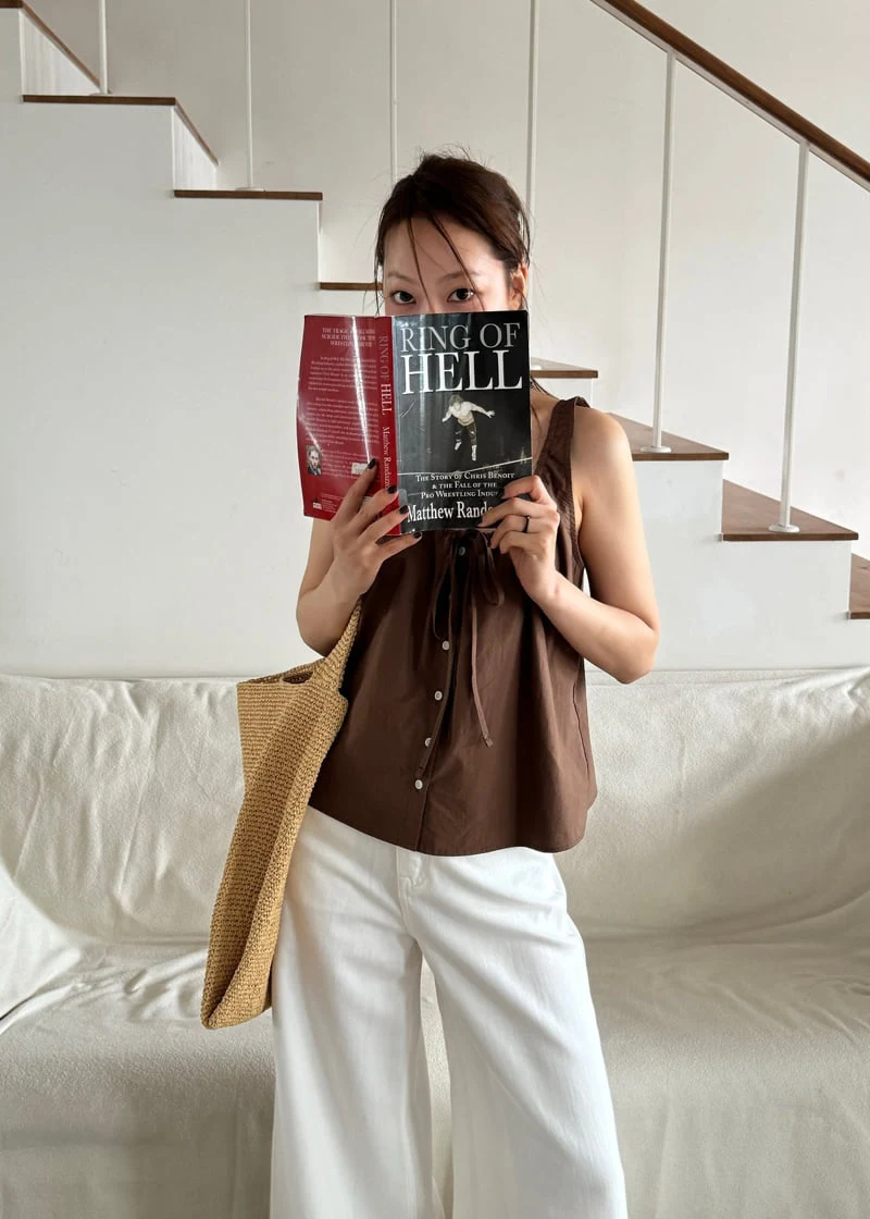 Le Etoile - Korean Women Fashion - #womensfashion - Sleeveless Blouse - 9