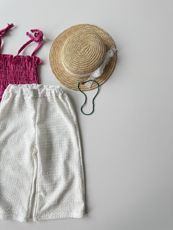 Le petitmot - Korean Children Fashion - #designkidswear - Smocked Strap Sleeveless Top - 11