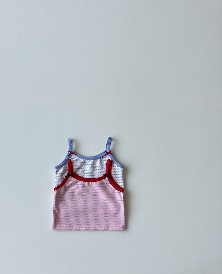 Le petitmot - Korean Children Fashion - #minifashionista - Sweet Sleeveless Top - 2