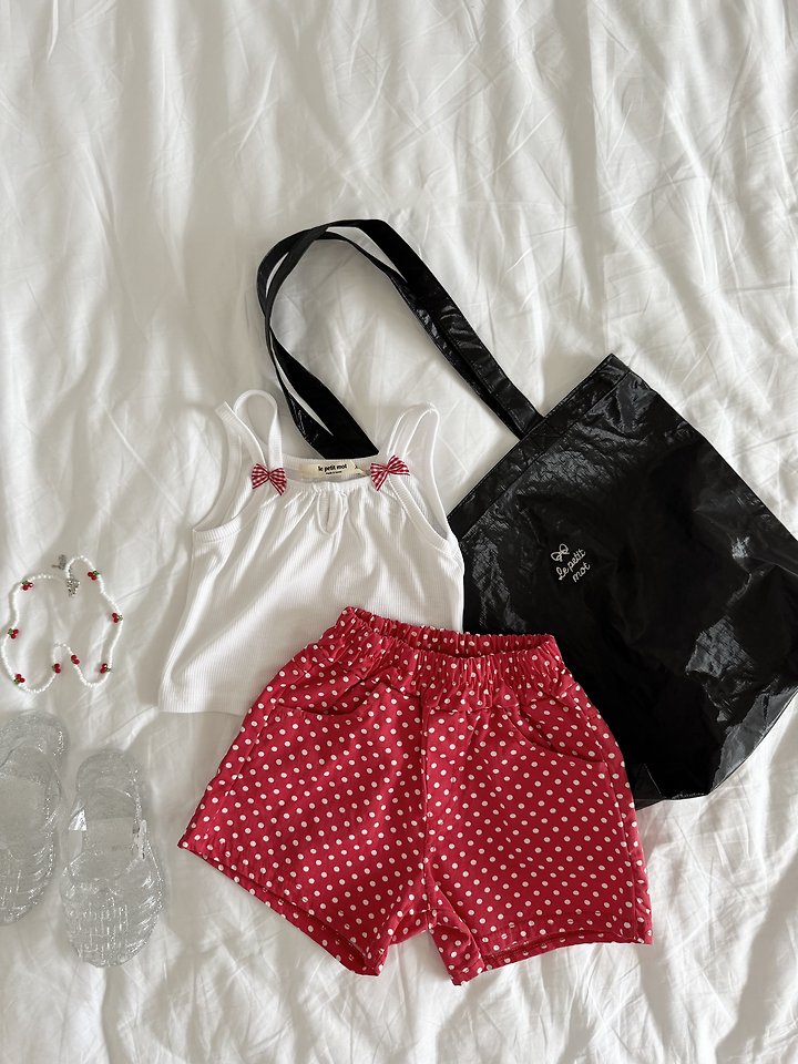 Le petitmot - Korean Children Fashion - #minifashionista - Dot Shorts - 10