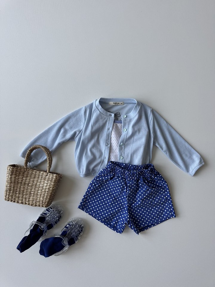Le petitmot - Korean Children Fashion - #prettylittlegirls - Dot Shorts - 11