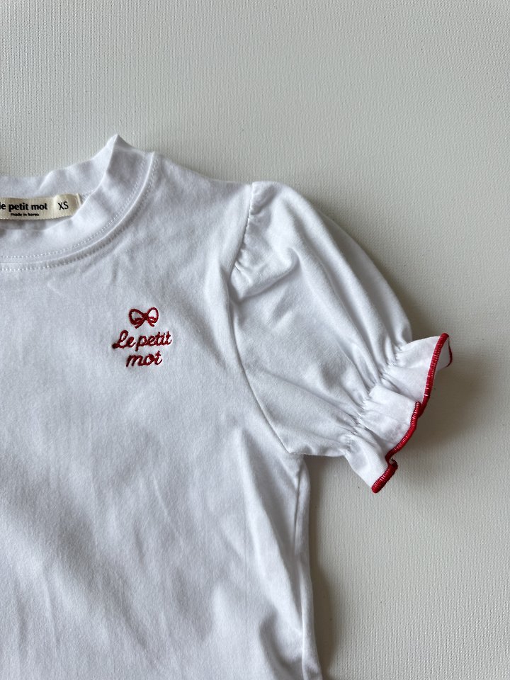 Le petitmot - Korean Children Fashion - #toddlerclothing - Puff Tee - 4