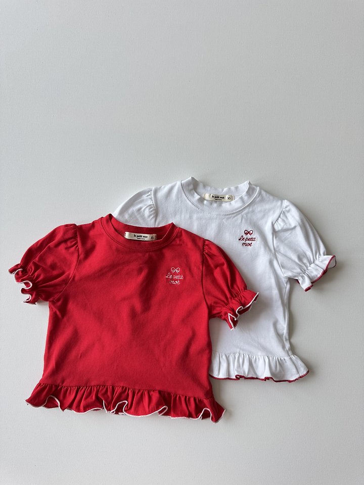 Le petitmot - Korean Children Fashion - #todddlerfashion - Puff Tee - 2