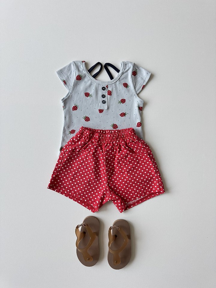 Le petitmot - Korean Children Fashion - #todddlerfashion - Strawberry Tee - 11