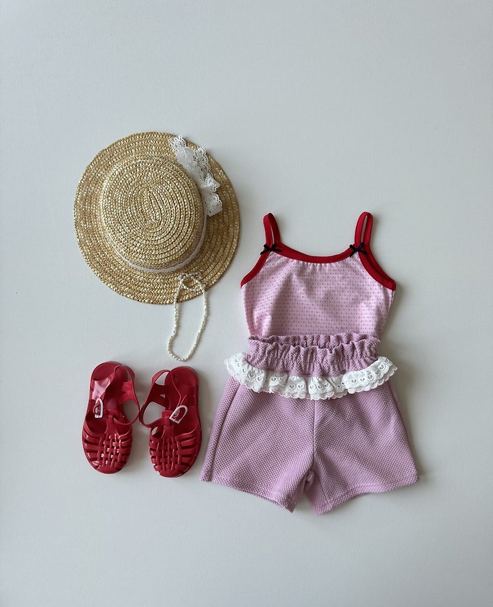 Le petitmot - Korean Children Fashion - #toddlerclothing - Sweet Sleeveless Top - 5
