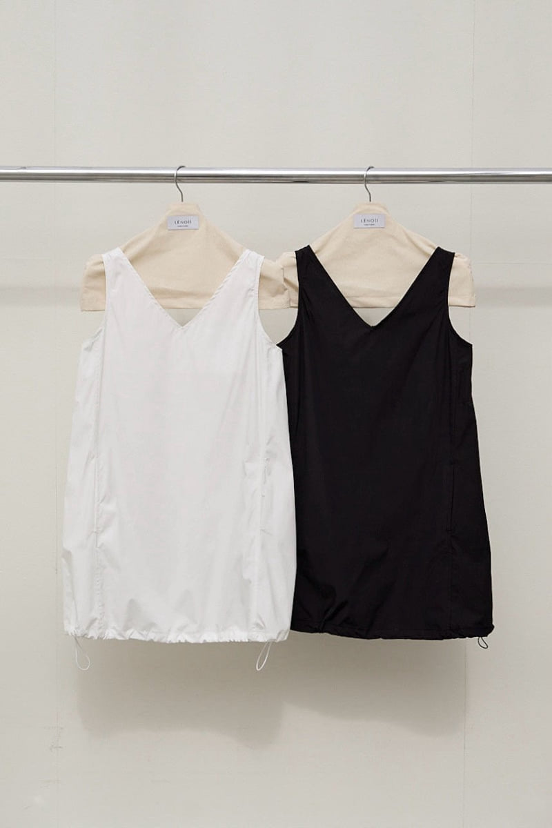 Lenoii - Korean Women Fashion - #momslook - Ser Sleeveless Mini One-piece