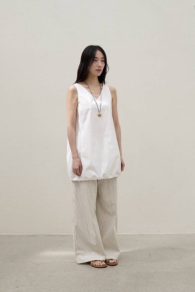 Lenoii - Korean Women Fashion - #momslook - Ser Sleeveless Mini One-piece - 11