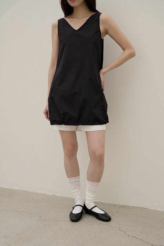 Lenoii - Korean Women Fashion - #momslook - Ser Sleeveless Mini One-piece - 7