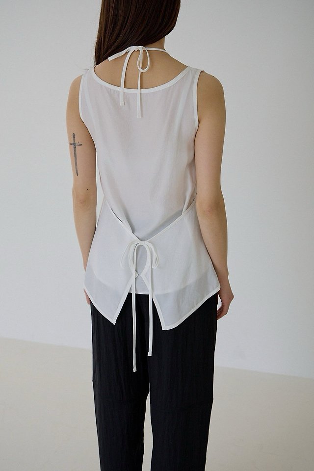 Lenoii - Korean Women Fashion - #momslook - Rona Sleeveless Bustier Set - 12