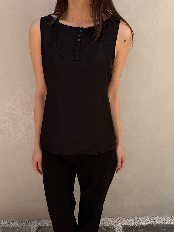 Lenoii - Korean Women Fashion - #momslook - Rona Sleeveless Bustier Set - 6