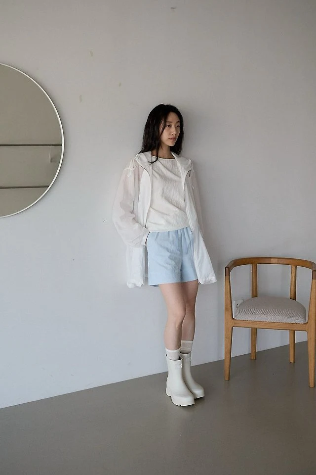 Lenoii - Korean Women Fashion - #momslook - Stay Windbreaker Hooded Jumper - 10