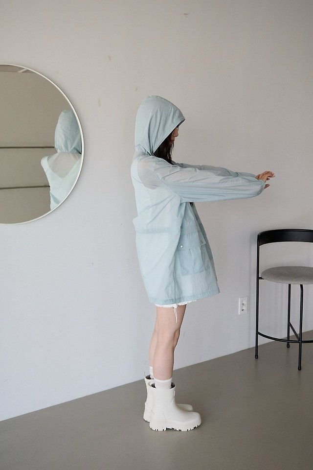 Lenoii - Korean Women Fashion - #womensfashion - Stay Windbreaker Hooded Jumper - 4