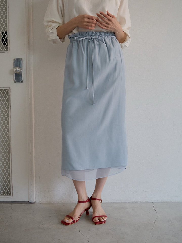 Lenoii - Korean Women Fashion - #momslook - Ive Banding Skirt - 3
