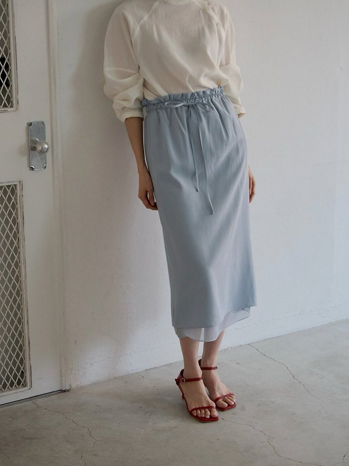 Lenoii - Korean Women Fashion - #momslook - Ive Banding Skirt - 6