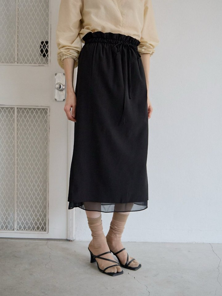 Lenoii - Korean Women Fashion - #momslook - Ive Banding Skirt - 7