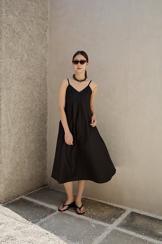 Lenoii - Korean Women Fashion - #restrostyle - Monet Cotton Long One-piece - 10
