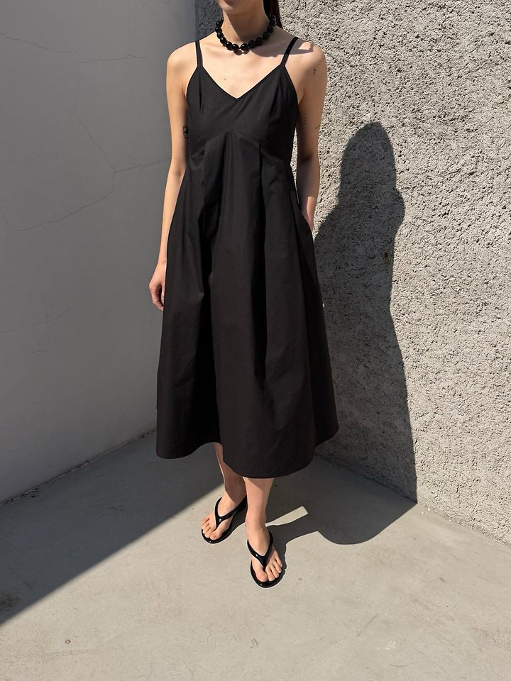 Lenoii - Korean Women Fashion - #shopsmall - Monet Cotton Long One-piece - 12