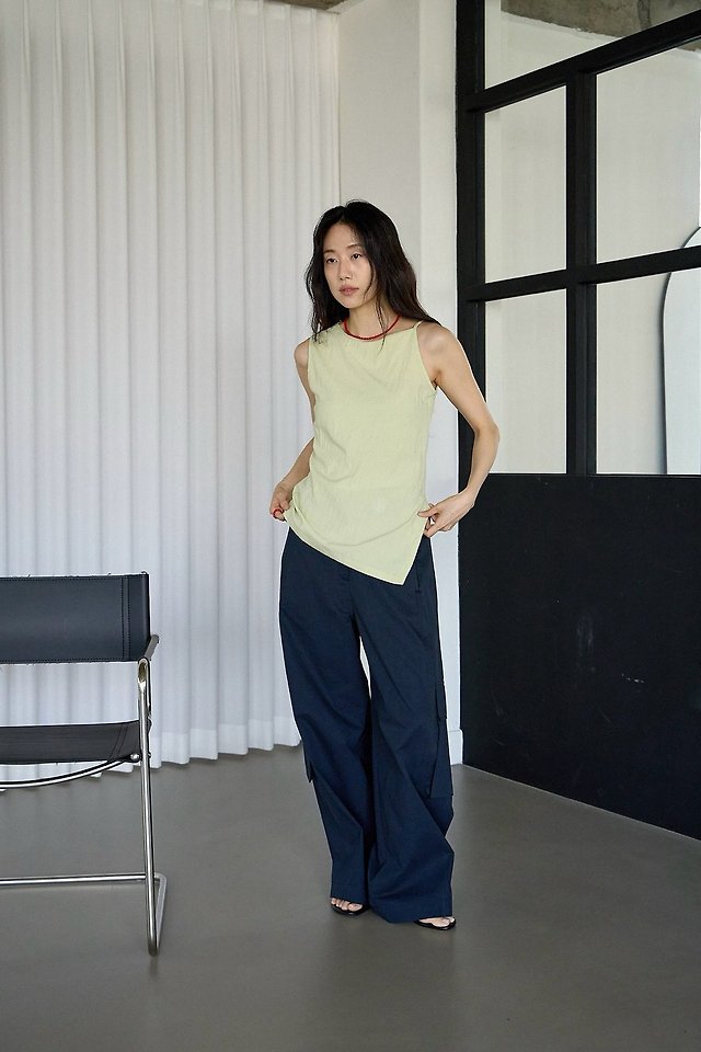 Lenoii - Korean Women Fashion - #shopsmall - Harry Cargo Wide Pants - 10