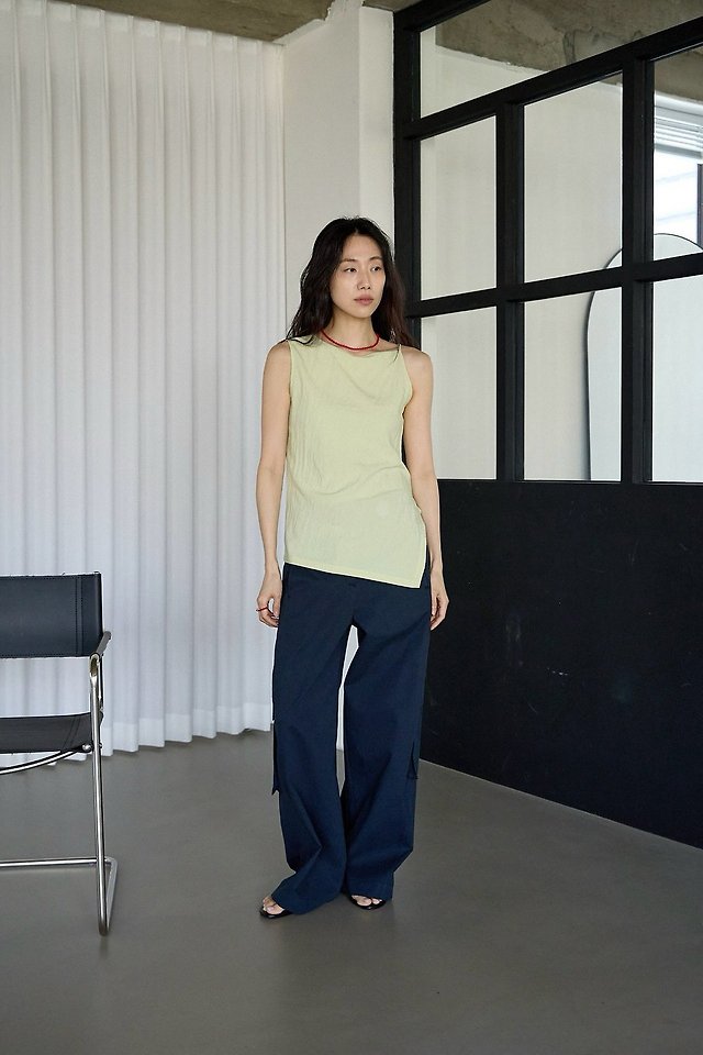 Lenoii - Korean Women Fashion - #thatsdarling - Harry Cargo Wide Pants - 11