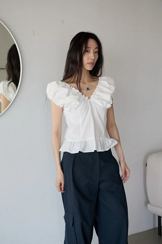 Lenoii - Korean Women Fashion - #shopsmall - La Villa Natural Stone Silver-Plated Chain Necklace - 4