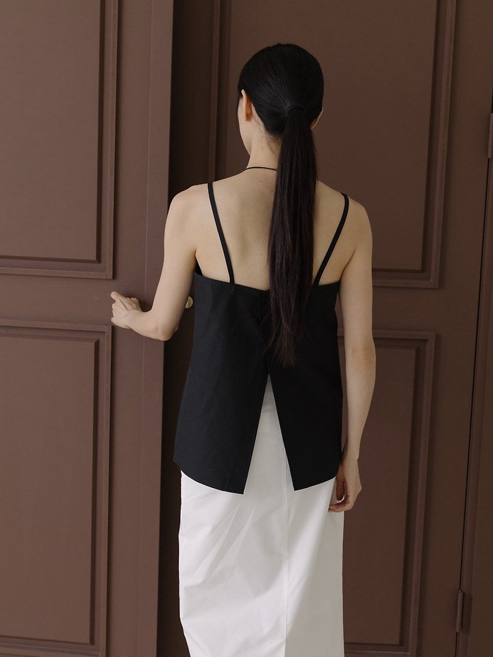 Lenoii - Korean Women Fashion - #womensfashion - Selly Cotton Sleeveless Blouse - 5