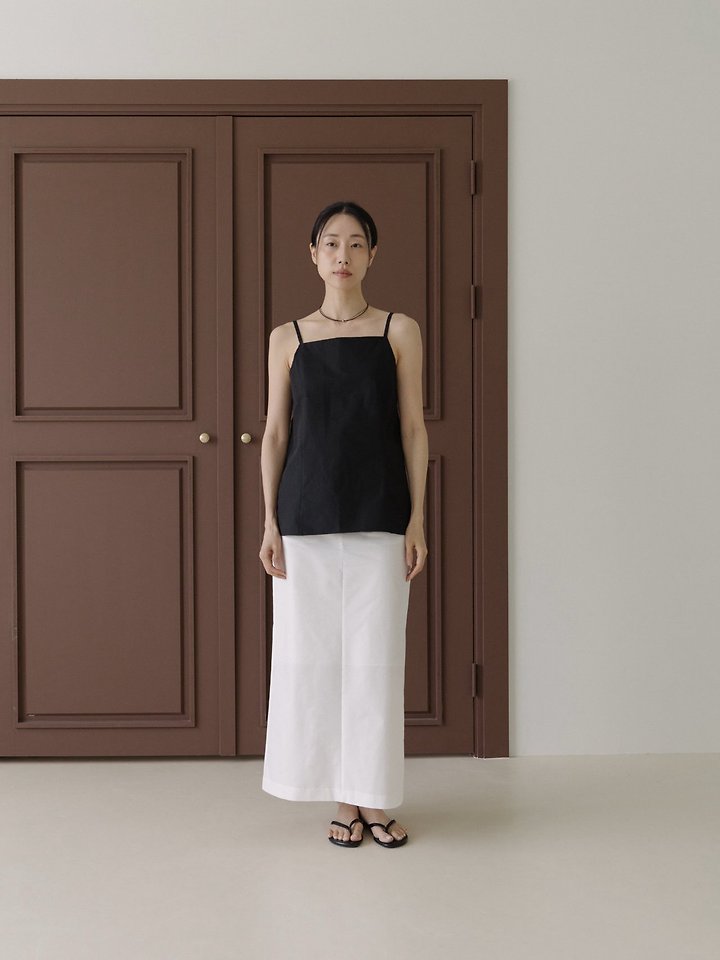 Lenoii - Korean Women Fashion - #womensfashion - Selly Cotton Sleeveless Blouse - 7