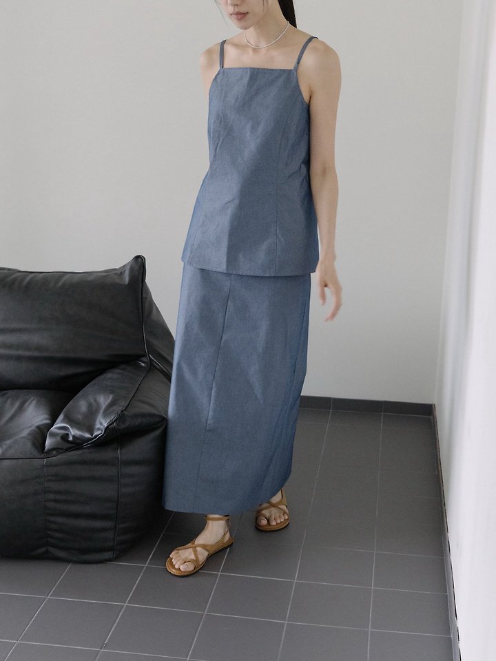 Lenoii - Korean Women Fashion - #womensfashion - Selly Cotton Maxi Skirt - 12
