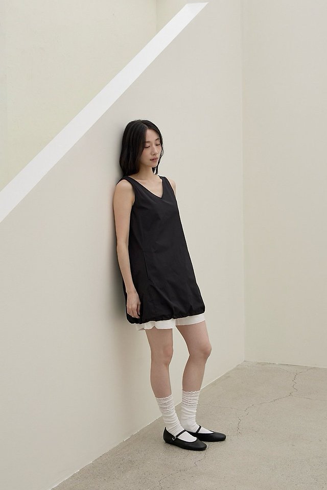 Lenoii - Korean Women Fashion - #momslook - Ser Sleeveless Mini One-piece - 4
