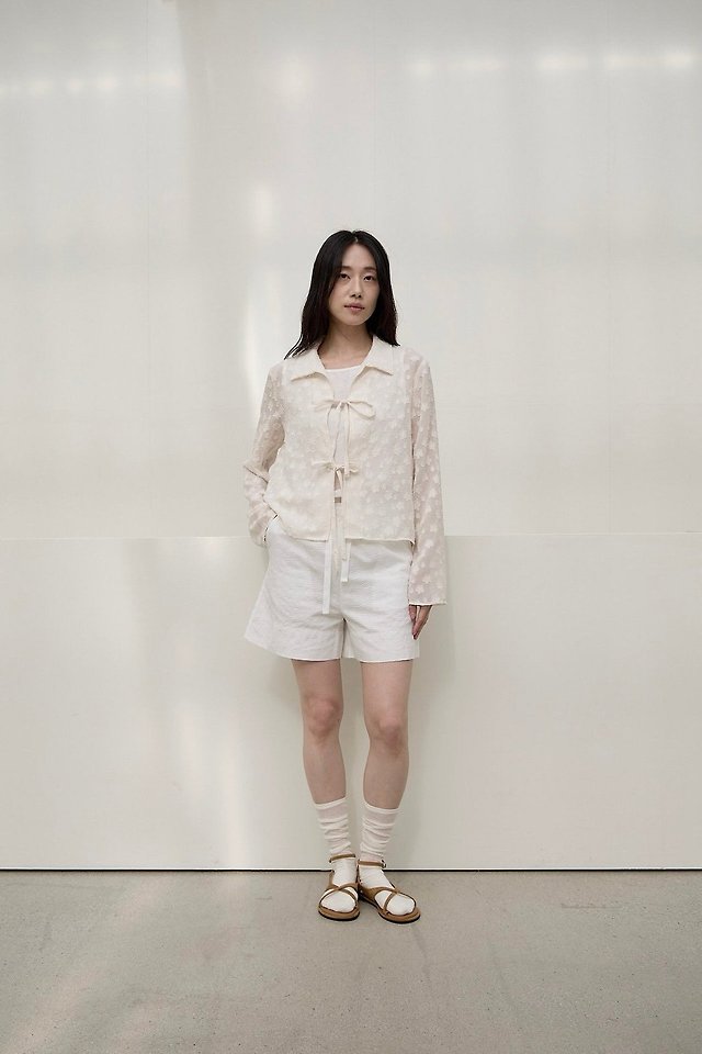 Lenoii - Korean Women Fashion - #womensfashion - Kona Embossed Shorts - 7
