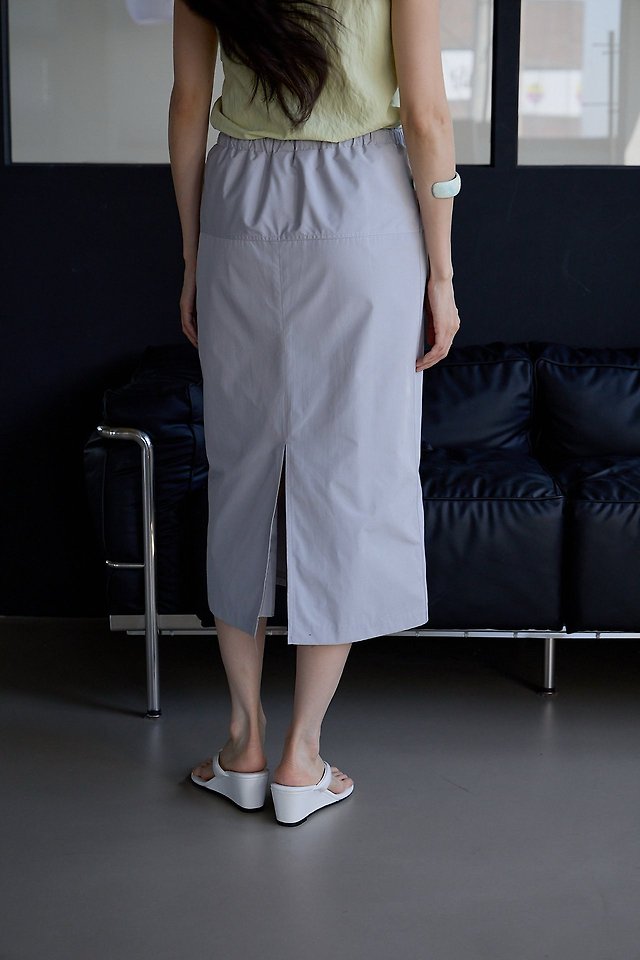 Lenoii - Korean Women Fashion - #womensfashion - Anco Banding Midi Skirt - 11