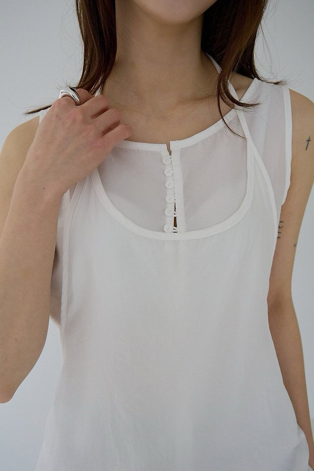 Lenoii - Korean Women Fashion - #womensfashion - Rona Sleeveless Bustier Set - 11