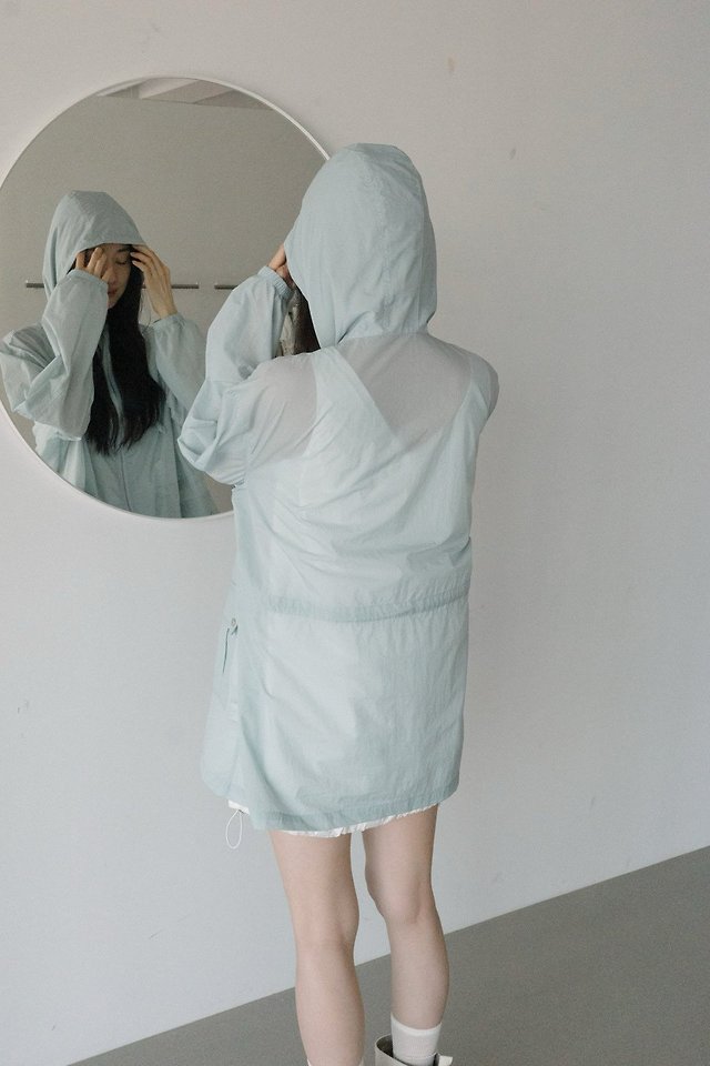 Lenoii - Korean Women Fashion - #womensfashion - Stay Windbreaker Hooded Jumper - 5