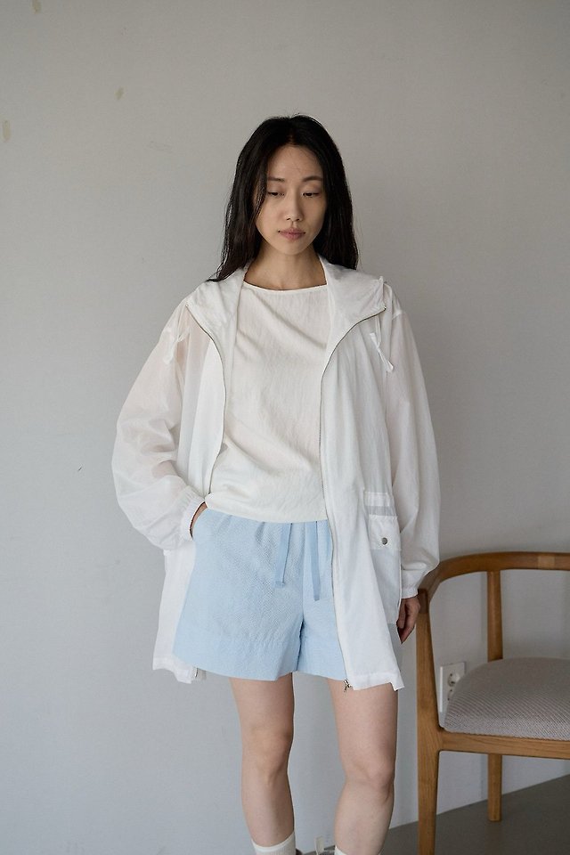 Lenoii - Korean Women Fashion - #womensfashion - Stay Windbreaker Hooded Jumper - 9