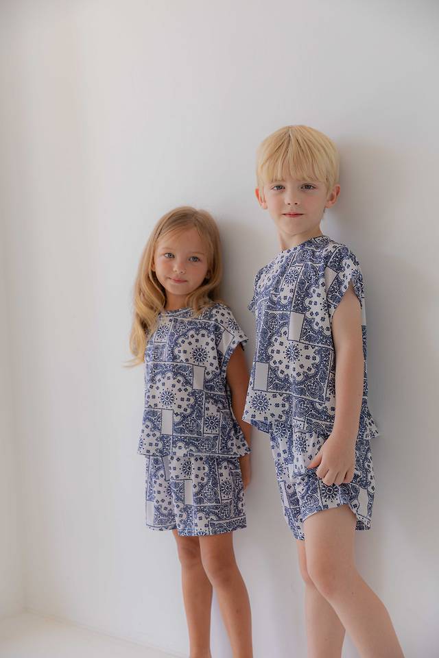 Lenua - Korean Children Fashion - #childofig - Paisley Setup - 9
