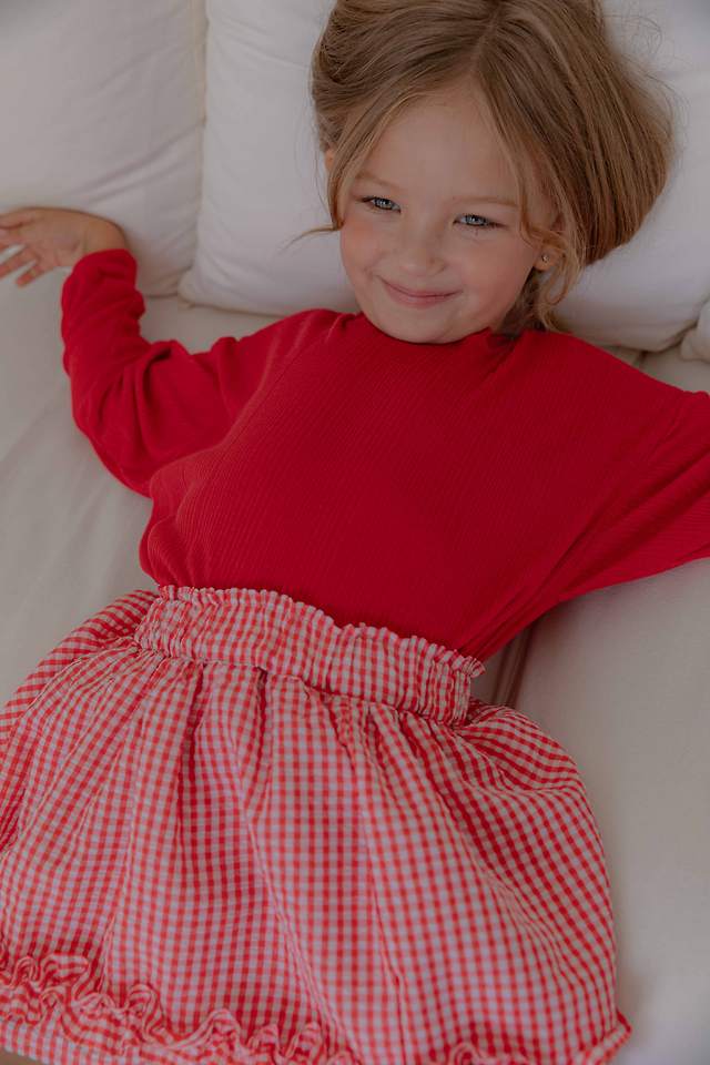 Lenua - Korean Children Fashion - #discoveringself - My Check Skirt - 6