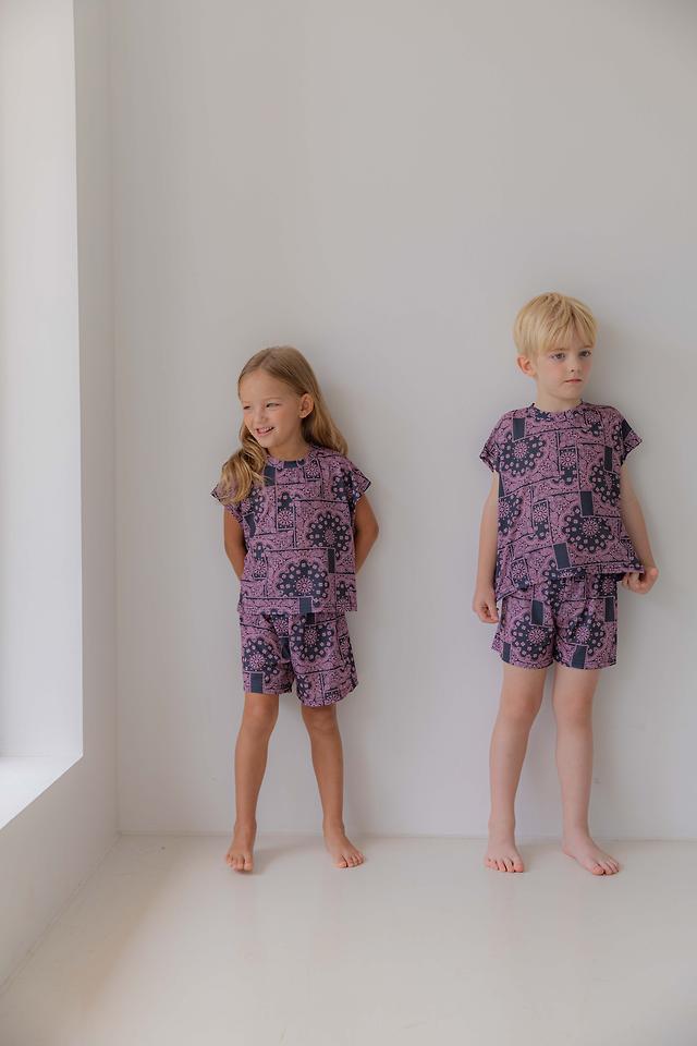 Lenua - Korean Children Fashion - #kidzfashiontrend - Paisley Setup - 2