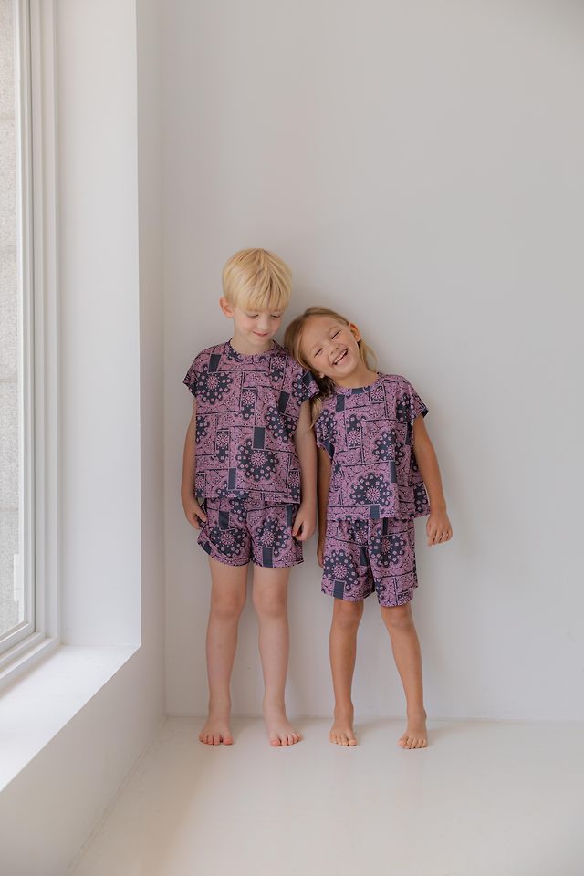 Lenua - Korean Children Fashion - #magicofchildhood - Paisley Setup - 5