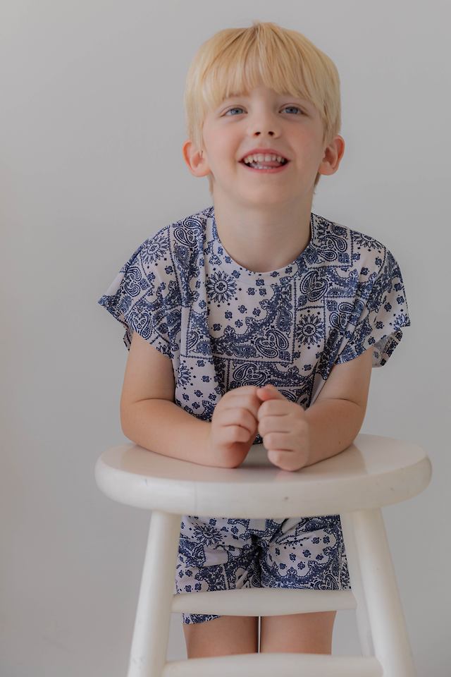 Lenua - Korean Children Fashion - #minifashionista - Paisley Setup - 6