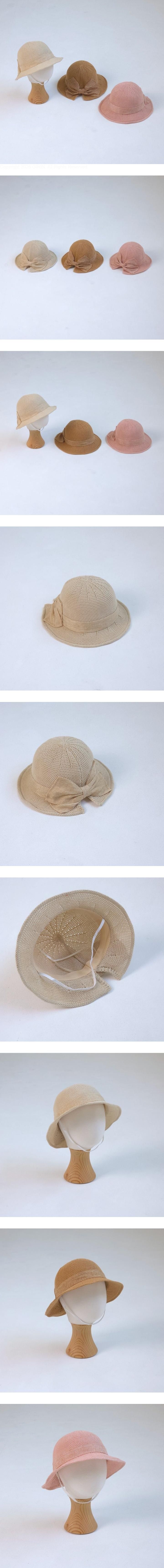 Little Hat - Korean Children Fashion - #kidsstore - Ribbon Knit Bucket Hat
