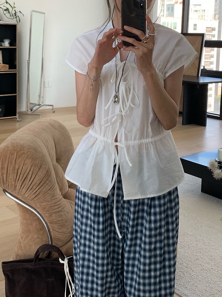 Lofn - Korean Women Fashion - #momslook - Ari Blouse - 5