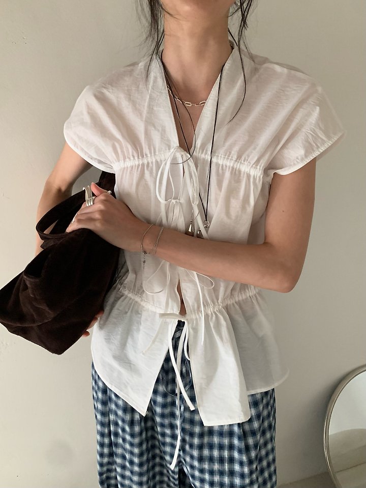 Lofn - Korean Women Fashion - #momslook - Ari Blouse - 7
