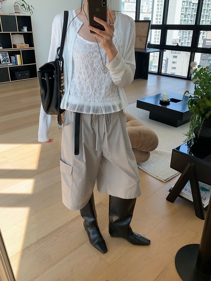 Lofn - Korean Women Fashion - #momslook - Salted Pants - 8
