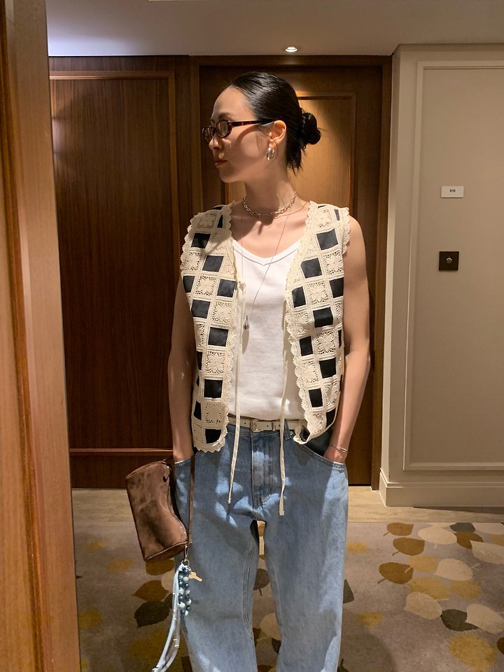 Lofn - Korean Women Fashion - #momslook - Once Vest - 6