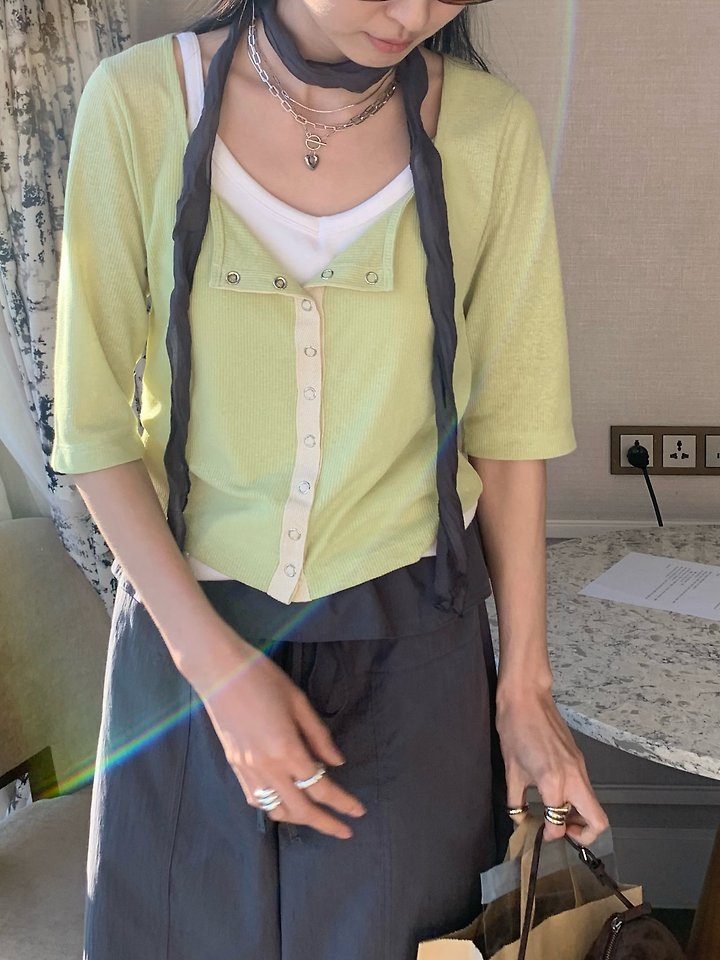 Lofn - Korean Women Fashion - #momslook - Flutter Scarf - 7