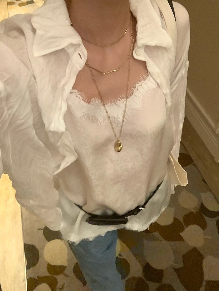Lofn - Korean Women Fashion - #momslook - Jane Silk Top - 11