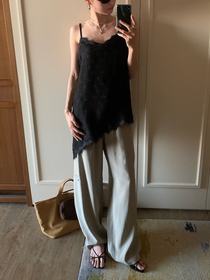 Lofn - Korean Women Fashion - #momslook - Jane Silk Top - 5