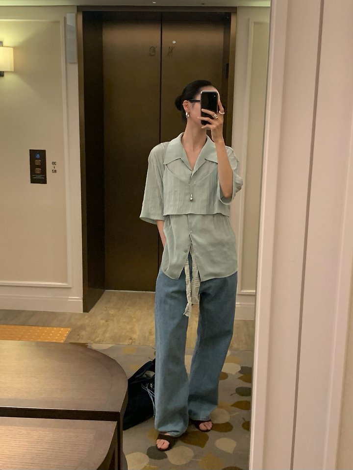 Lofn - Korean Women Fashion - #momslook - Like Shirt - 11