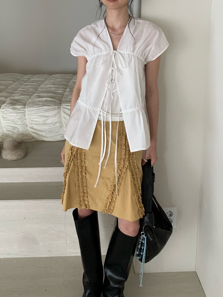 Lofn - Korean Women Fashion - #momslook - Harmony Skirt - 12