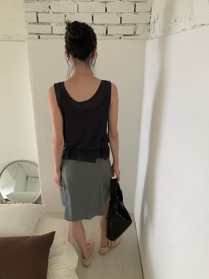 Lofn - Korean Women Fashion - #thelittlethings - Crepe Top - 8